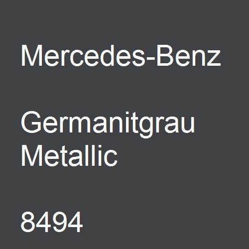 Mercedes-Benz, Germanitgrau Metallic, 8494.